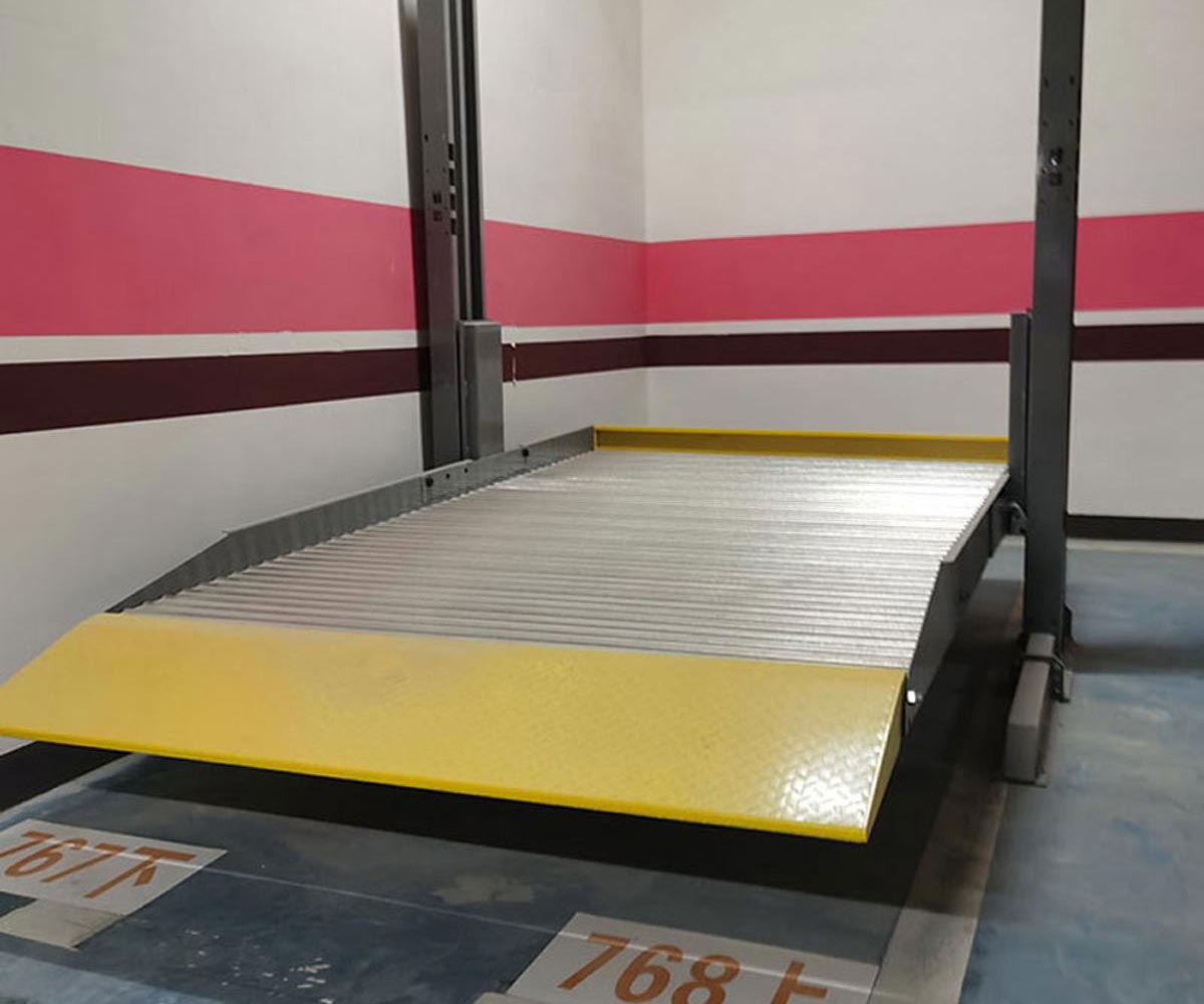 兩層升降橫移機(jī)械式立體停車設(shè)備維保