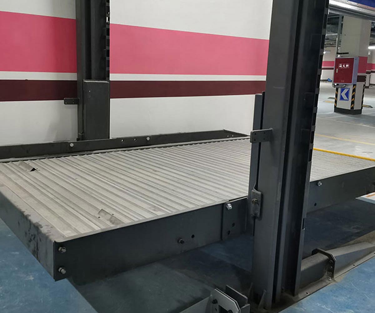 祿豐兩柱機械式停車設備改造