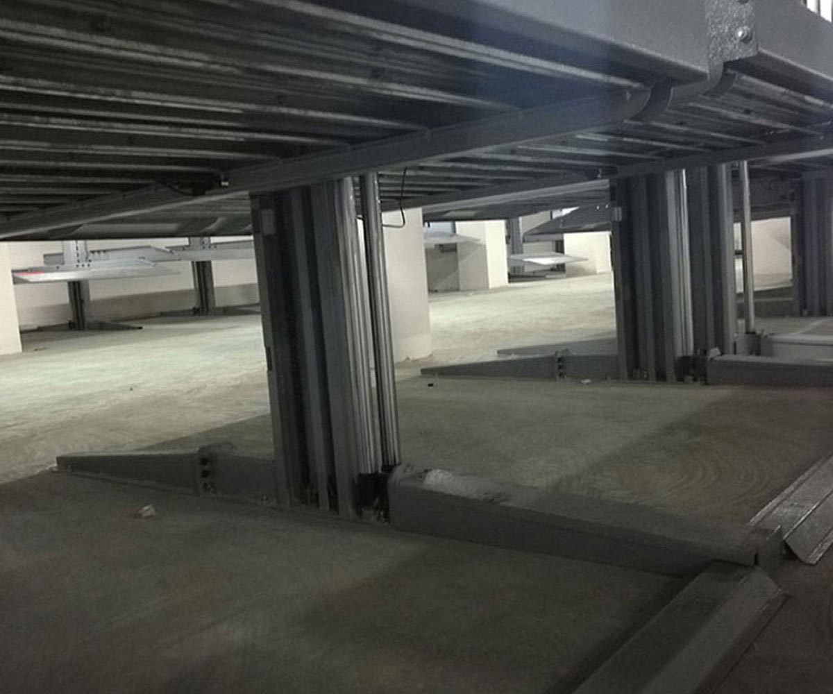 墨江兩柱停車立體車庫長租
