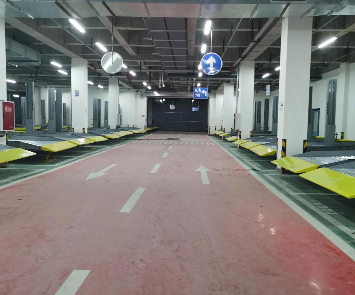 寧蒗兩層升降橫移停車庫安裝