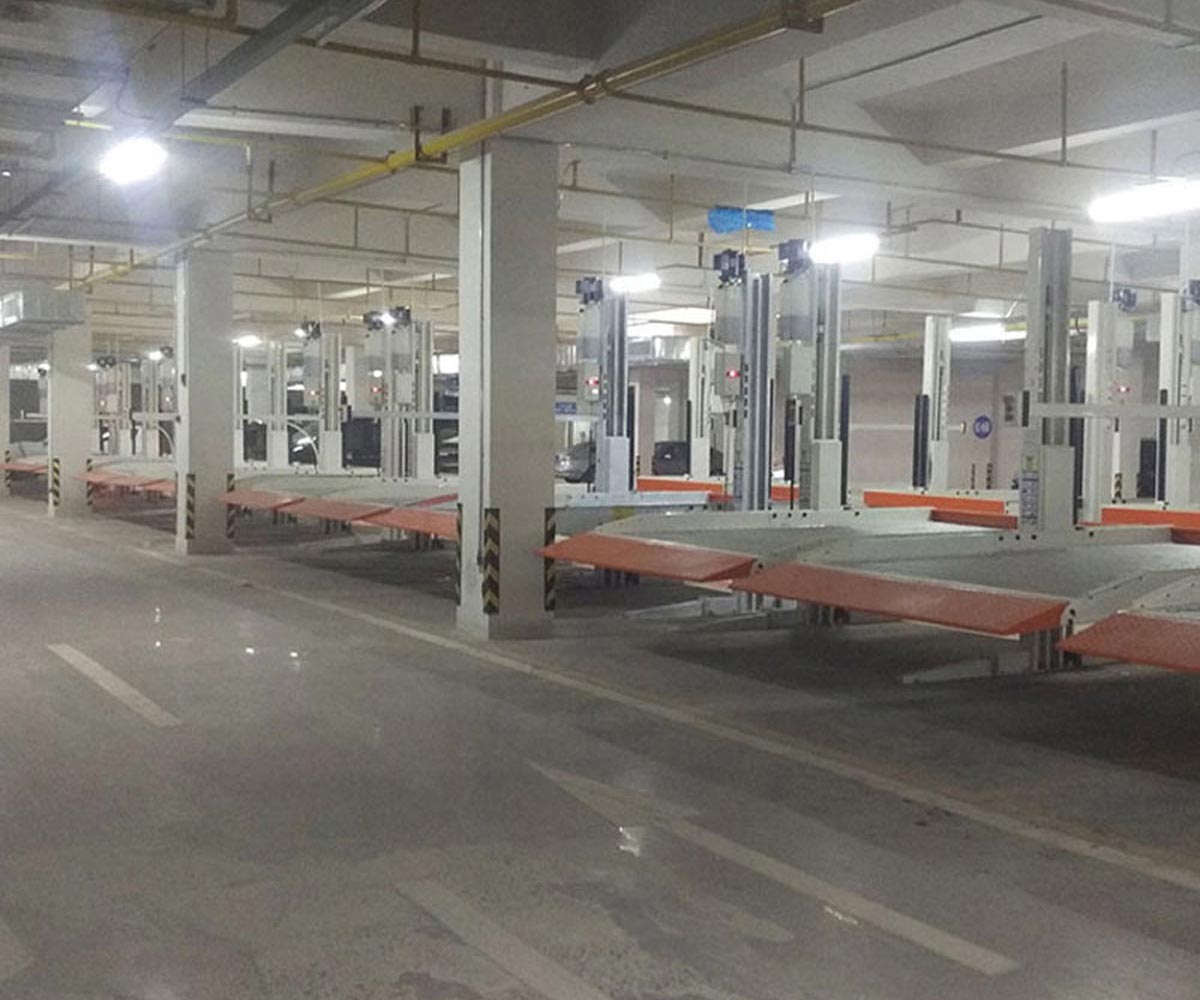 龍陵2層簡易升降類停車位改造