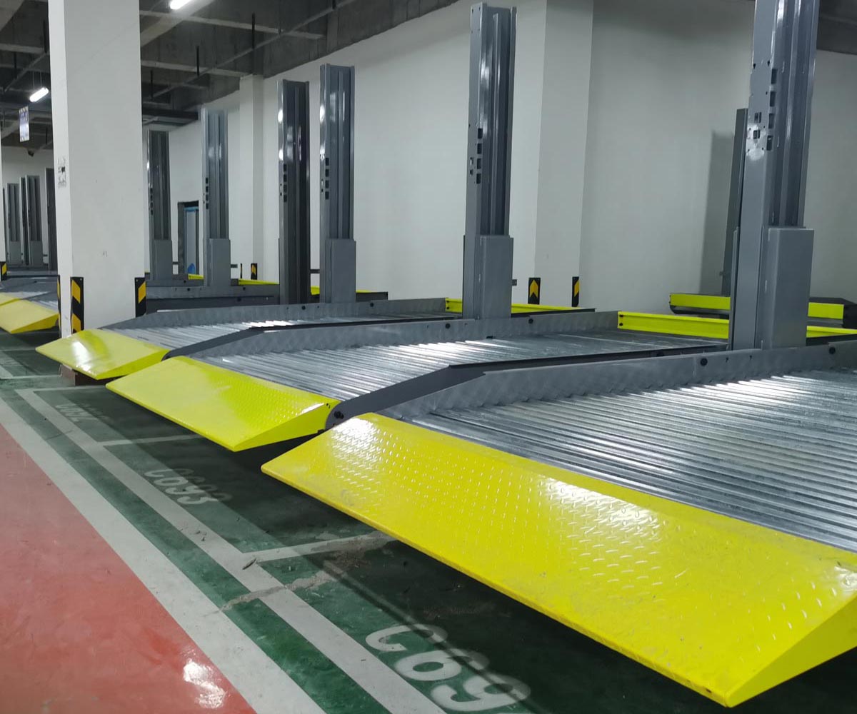 2層簡(jiǎn)易式機(jī)械式立體停車設(shè)備短租