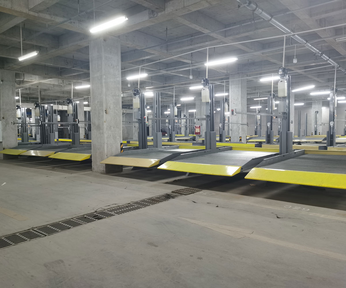普洱左右橫移立體車庫停車設備二手