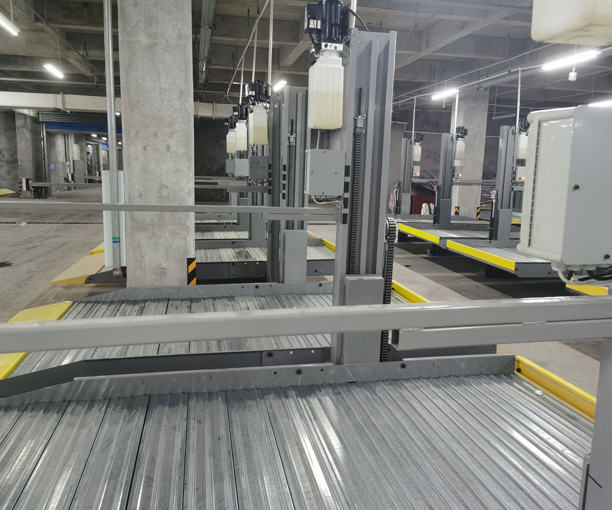 兩層簡易升降類機械式立體車庫租用