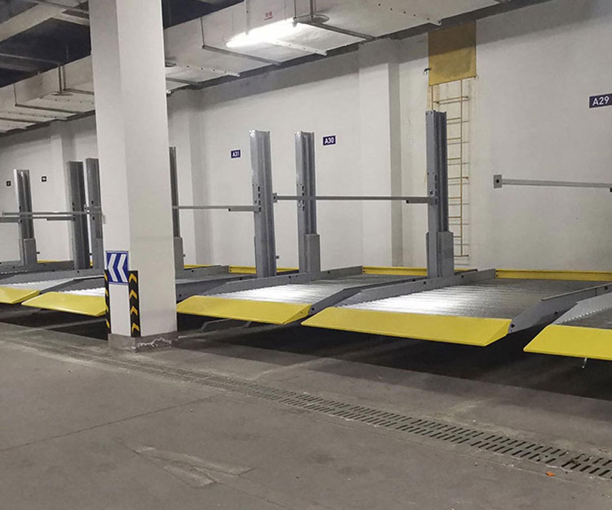 兩柱簡易式機械停車庫長租