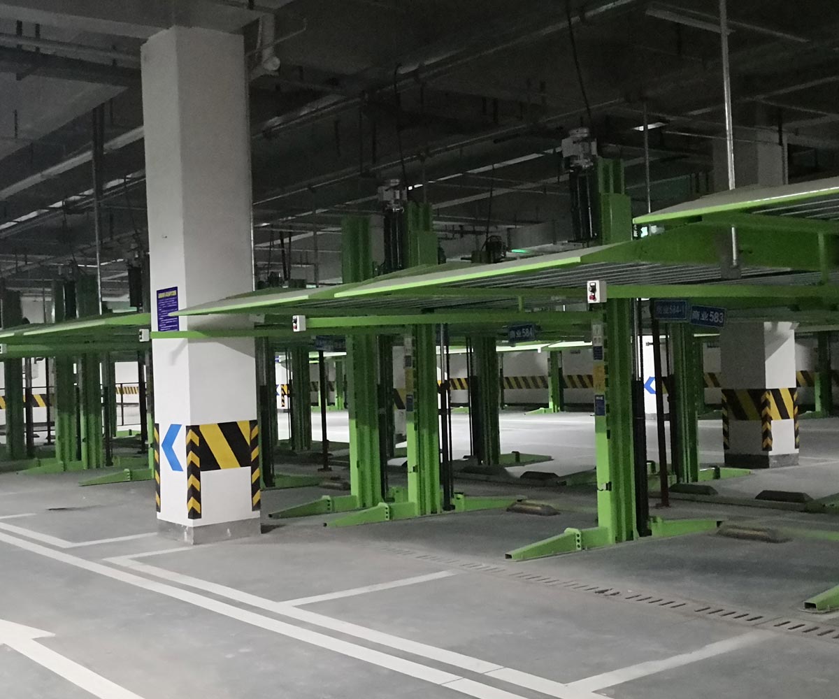 馬龍小區(qū)地下室簡易類機(jī)械式立體停車設(shè)備