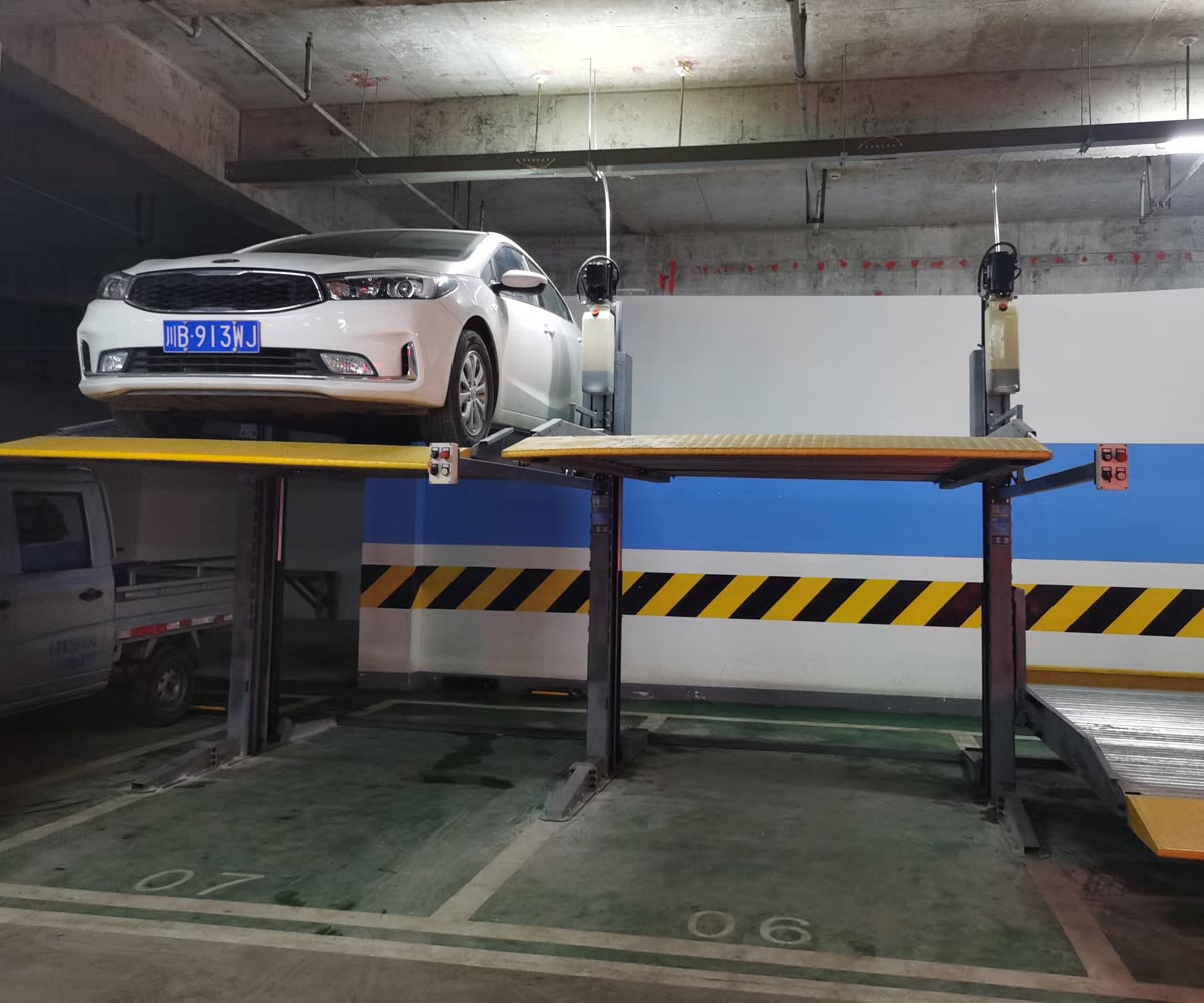 西山雙層簡(jiǎn)易類停車立體車庫(kù)