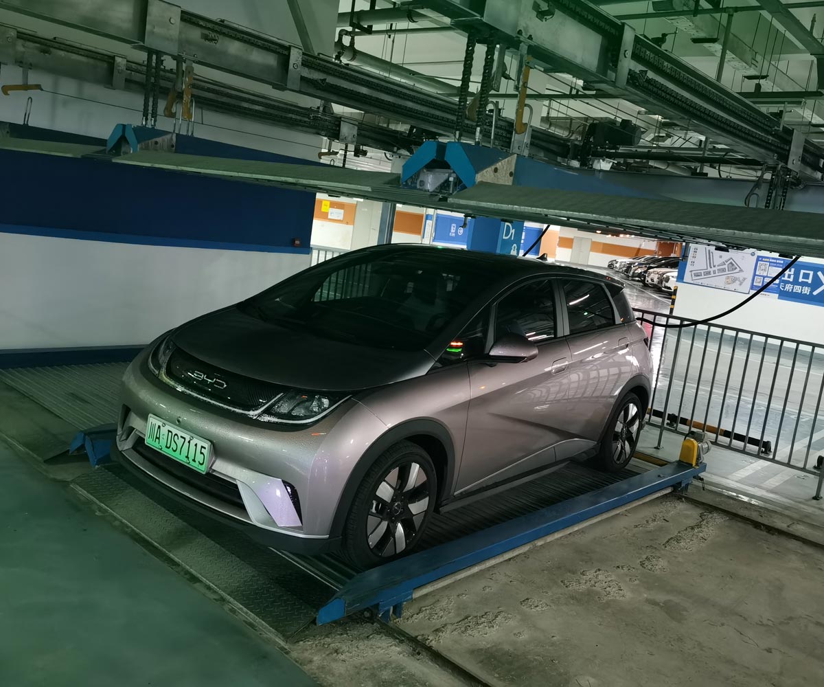 永善左右上下平移機械式停車設備