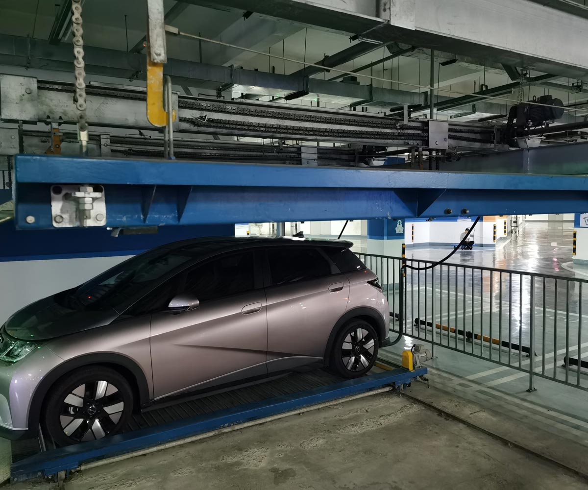 負一正三地坑PSH4D1四層升降橫移機械式停車設備 負一正三地坑PSH4D1四層升降橫移機械式停車設備