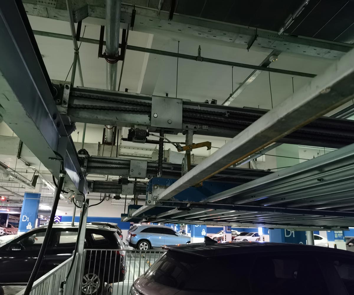 PSH2二層升降橫移機械式停車設備