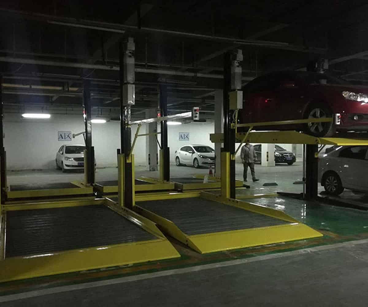 雙層簡易類機械立體車庫維保.jpg
